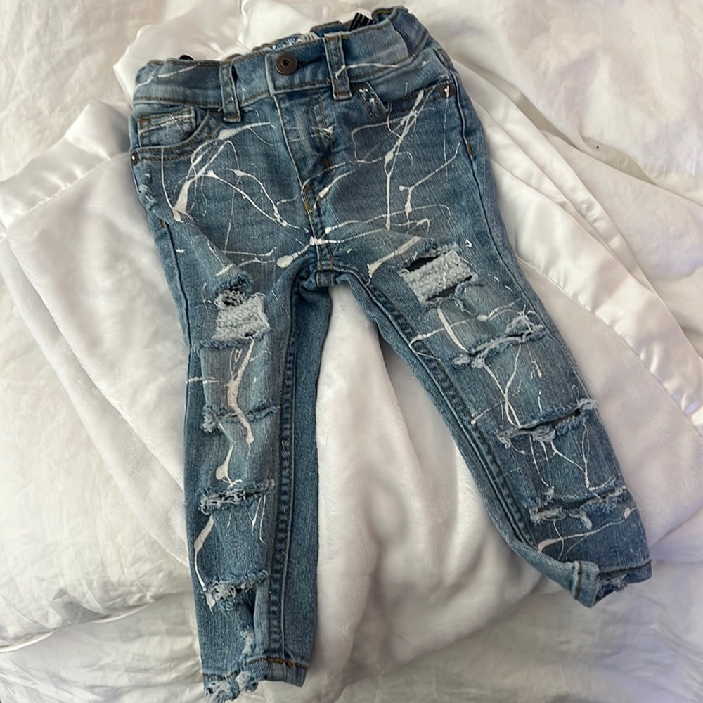 Custom Distressed Jeans